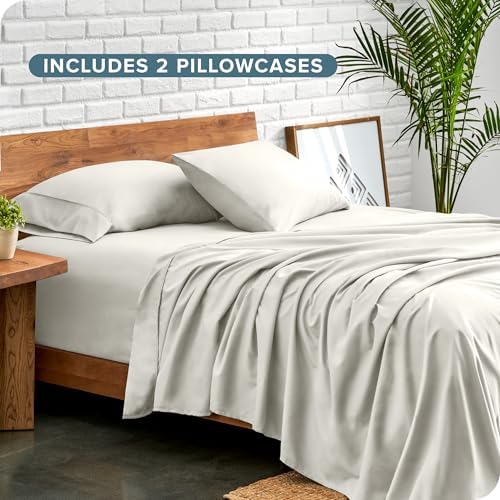 Bare Home Hotel Luxury King Sheet Set, Extra Soft - 6 Piece Set - Deep