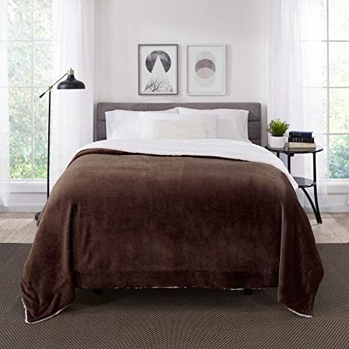 Sherpa Throw Blanket Super Soft Reversible Ultra Luxurious Plush