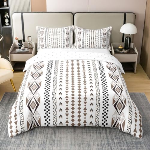 Erosebridal Boho 100% Cotton Duvet Cover Queen Country Western