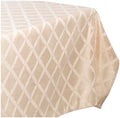 Lenox Laurel Leaf Tablecloth, Ivory - 90"W x 90"L Round