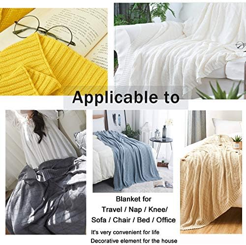 Soft Throw Blanket, Bed Knit Throw Blanket for Couch Chairs Home