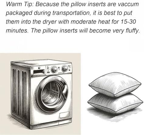 Calibrate Timing Plush and Durable Throw Pillow Inserts