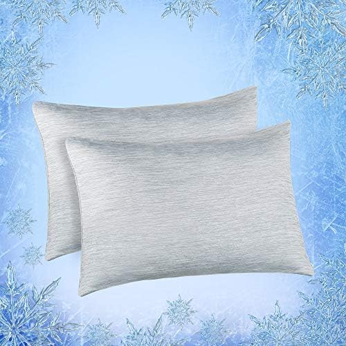 Elegear Cooling Blankets 79" x 86" + Cooling Pillow Cases Standard