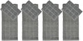 Set of 8, 100% Cotton Window Panel Terry Kitchen Towel - 4 Kitchen