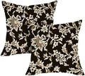 Vintage Floral Decorative Throw Pillow Covers 18 x 18 Set of 2