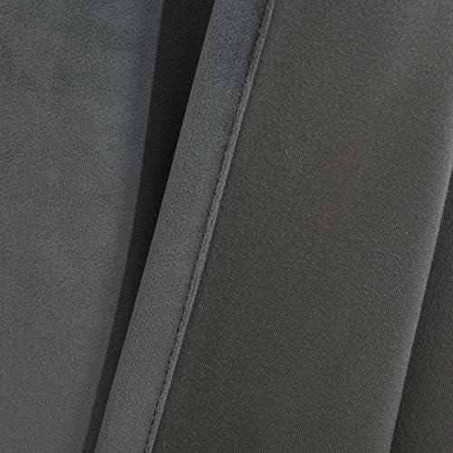 Royal Hotel Velvet Blackout Curtain Panels Top Grommet Heavyweight