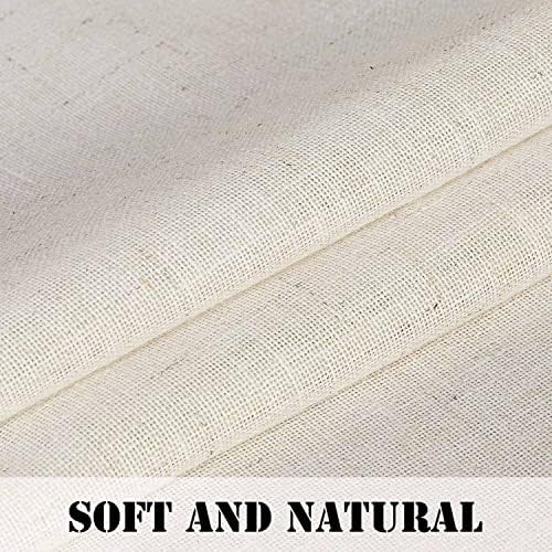 Linen Curtains Elegant Natural Linen Blended Curtains Energy Efficient