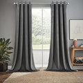 Royal Hotel Velvet Blackout Curtain Panels Top Grommet Heavyweight