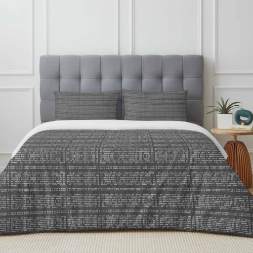 Abstract Queen Duvet Cover Set - 4 Pcs Comforter Cover Bedding Sets