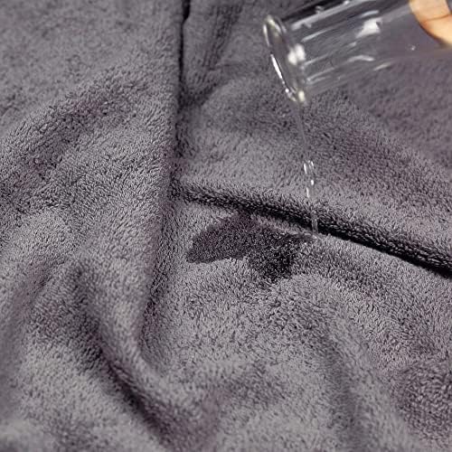 TRIDENT Soft & Plush Luxury Towel Set, 100% Cotton, 2 Bath Towels 2