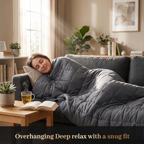 Machine Washable Weighted Blanket for Adults - Heavy Blankets for