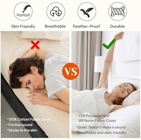 Joysoul Feather Down Fiber Comforter Queen Size - All Season Ultra