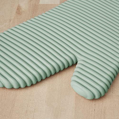 KITCHENAID Ribbed Soft Silicone Oven Mitt 2-Pack Set, 7.5"x13"
