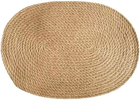 Dining Table Mats 8 Set, 11.82 x 15.75 in / 30 x 40 CM, Oval with