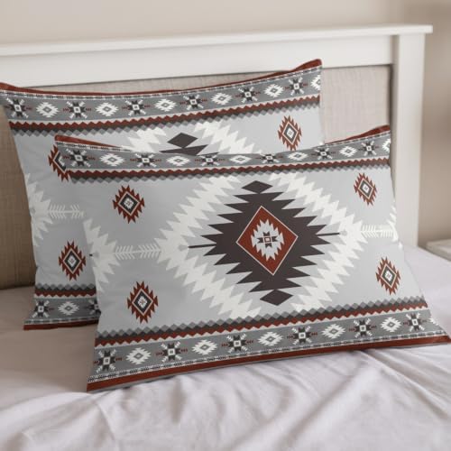 Bohemian Full Duvet Cover Set - 4 Pcs Comforter Cover Bedding Sets