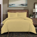 Queen/Full Solid Pattern Duvet Cover with Zipper & Corner Ties 100%