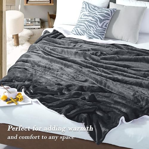Mocassi Premium Ultra-Soft Flannel Fleece Sherpa Throw Blanket - Warm