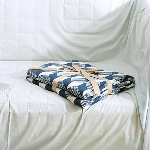 Home-organizer Tech 100-percent Cotton Cable Knitted Woven Soft Throw