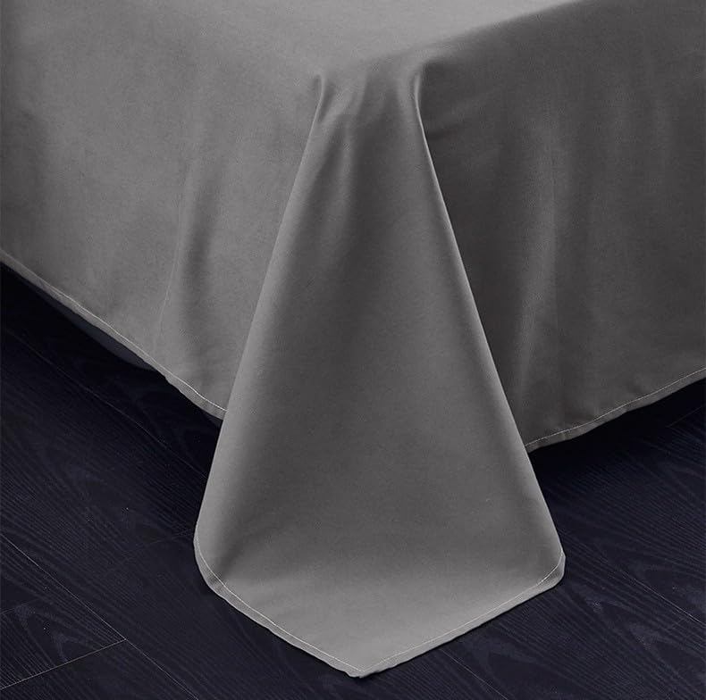 King Sheet Set - 100% Cotton Soft Long-Staple Combed Pure Natural Bed