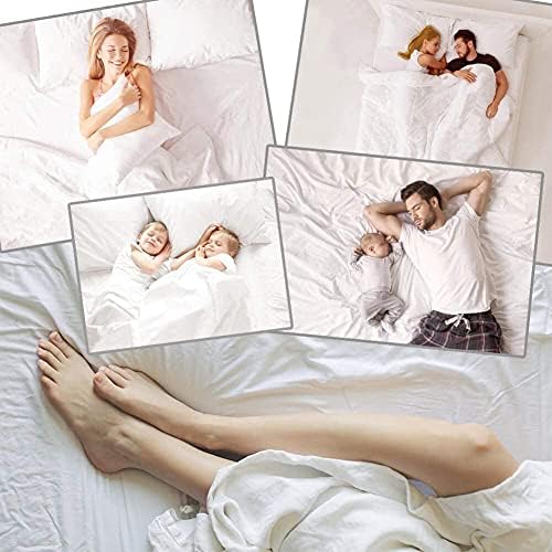 Duvet Cover Set 600 Thread Count with Zipper Closure & Corner Ties