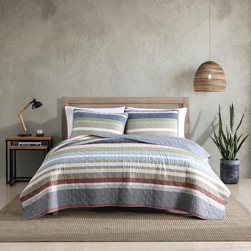 Eddie Bauer - Queen Size Quilt Set with Shams, Lightweight Bedding