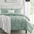 Nestl California King Duvet Cover Sage Green - Soft Double Brushed