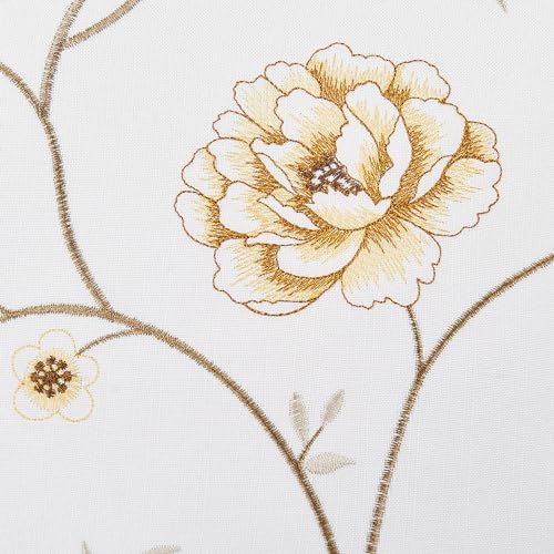Home Soft Things Embroidered Canvas Decorative Throw Pillow Covers