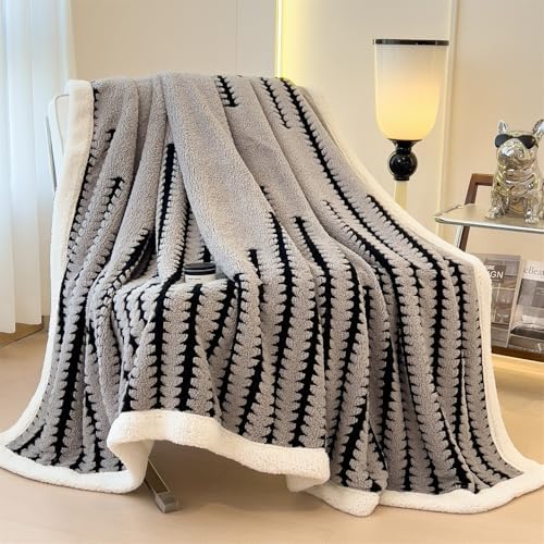 Blanket Fleece Throw Blanket for Couch, Flannel Cozy Thick Warm Soft