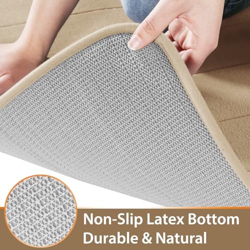 Yimobra 3 Pieces Memory Foam Bath Mat Sets, 31.5 x 19.8 + 17x24 and