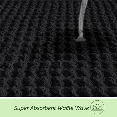 Elegant Comfort 100% Turkish Cotton 12-Pack Waffle Premium Kitchen