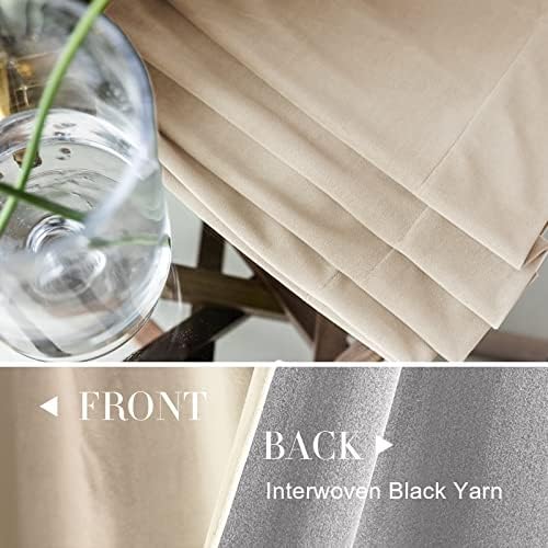 jinchan Velvet Curtain for Living Room,Thermal Insulated Luxury