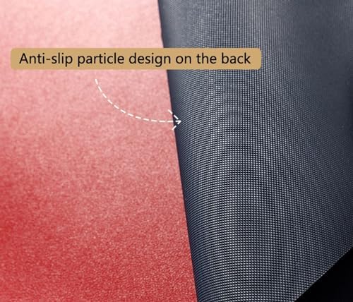 Table Mats, Placemats Washable Heat Resistant Faux Leather Multicolor
