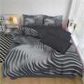 Abstract Fluid 3D Relief Duvet Covers Queen Size, Brushed Microfiber