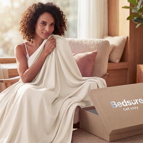 Bedsure Lightweight Cold Blanket for Summer, Bed Cooling Blanket Twin