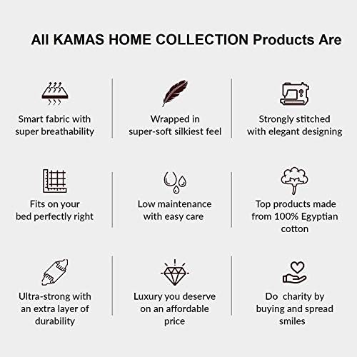 Kamas 4PC Sheet Sets Full Taupe 1000 Thread Count Egyptian Cotton