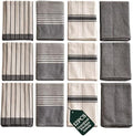 Cloud Scape Pack of 12 Kitchen Towels, Absorbent & Oversized, 18x28