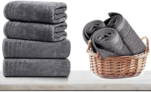6 PCS Cotton Towel, Soft Washcloths, Absorbent Towel for Facial, Hand