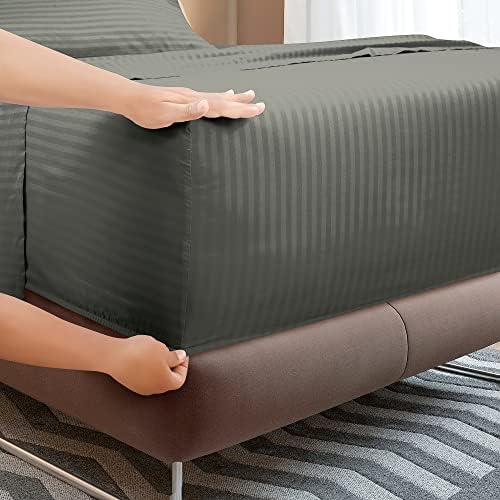 ROYALE LINENS 3 Piece Twin XL Sheets Set - Soft Brushed 1800