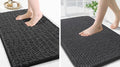 Arotive Luxury Chenille Bathroom Rugs Set, Ultra Soft and Absorbent