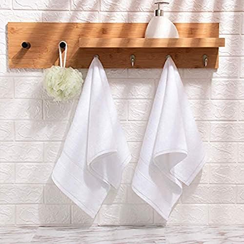 PUPOPIK Hand Towels for Bathroom-100% Cotton Hand Towel (14 x 30Inch)