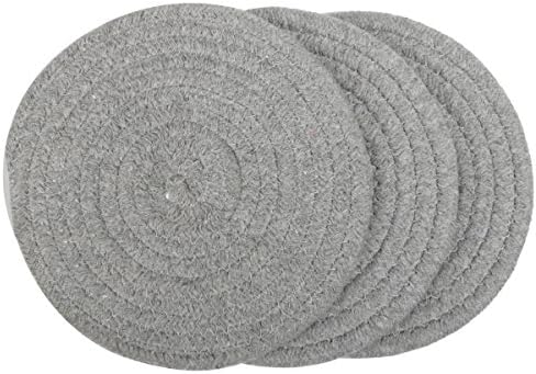 Potholders Set Trivets Set 100% Pure Cotton Thread Weave Hot Pot