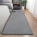 Modern Hallway Runner Rug, 2x6 Grey Washable Non Slip Runner Rug