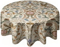 William Morris Round Tablecloth Vintage Floral Design Table Cover