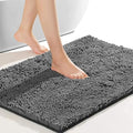 Chenille Bathroom Rugs Sets 2 Piece,Soft Shaggy Bath Rugs,Non-Slip