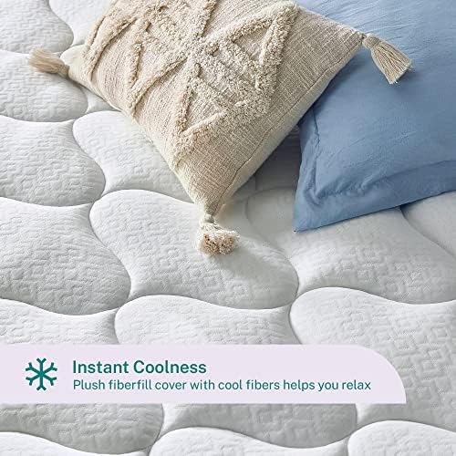 Sleep Innovations Cooling Comfort Gel Memory Foam Dual Layer Mattress