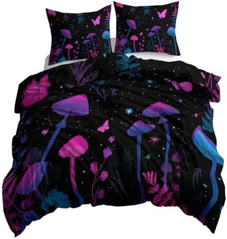 Duvet Cover King Size, Reversible Twin Duvet Cover Set with