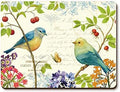 Rural Restaurant Favors Decor Cork Coaster Lovely Cute Bird Placemat