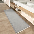 AMOAMI Upgraded Waffle Runner Rug Super Absorbent Non Slip Bath Mats