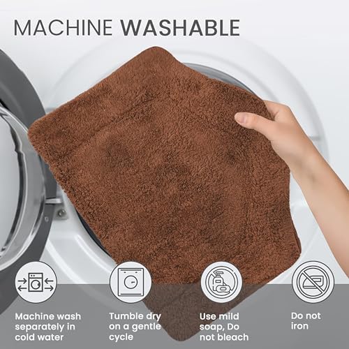 Home Weavers 100% Cotton Tufted Waterford Collection, Extra Soft and