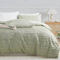 NEXHOME PRO Duvet Cover King,3 Pieces Boho Tufted Duvet Cover Set